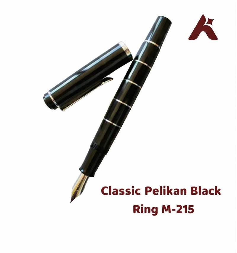 Pelikan Classic Black Ring M215 Fountain Pen
